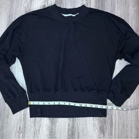 Lululemon Black Long Sleeve Sweatshirt Size 8‎ - Picture 7 of 8